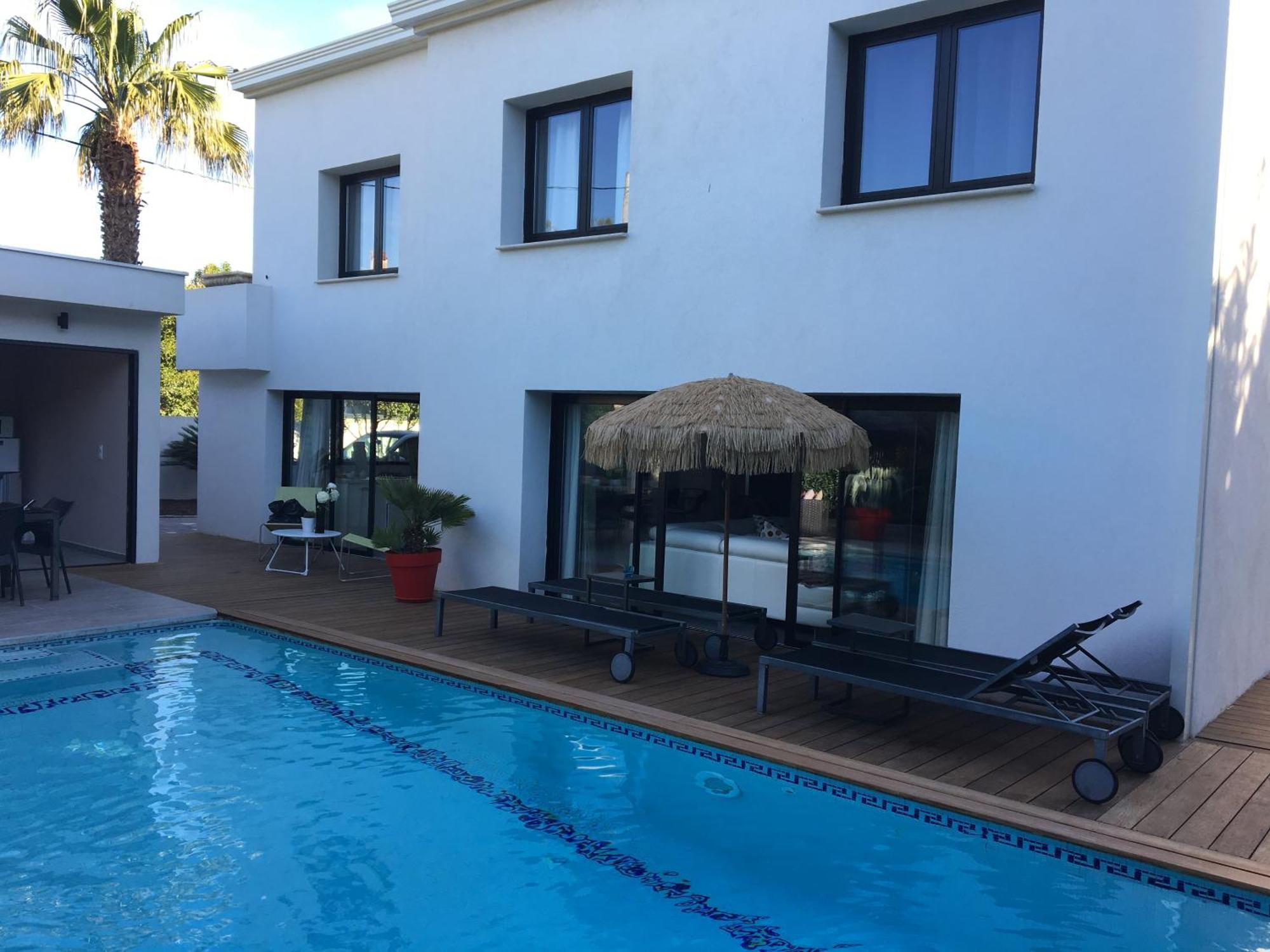 La Villa Blanche Sanary-sur-Mer Eksteriør bilde